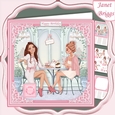 AFTERNOON TEA 7.5 Decoupage & Insert Card Kit