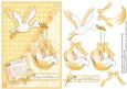 New Baby Boy or Girl & Stork Decoupage