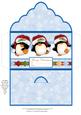 3 Merry Penguins Money Wallet Gift Envelope