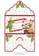 Christmas Money Wallet Santa & Rudolf