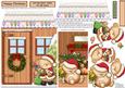 Snoozy Christmas Behind the Door Open & See