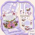 Floral Envelope Easel Kit Birthday or Mothers Day