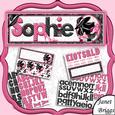 Create Any Name Fashion Accessories Card Kit