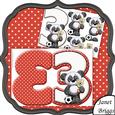Age 3 Soccer Panda Shape Card Mini Kit