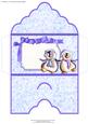 Dancing Penguins Blank Christmas Money Wallet