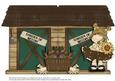 Garden Shed Lady Shape Card Part 1