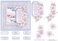 Christmas Floral Tag & Church Card Topper & Decoupage