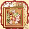 Christmas Tipsy Topsy Mice 8x8 Mini Kit & Decoupage