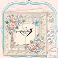 Champagne Bath 8x8 Mini Kit & Decoupage