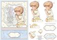 Communion Boy Prayer Card Topper & Decoupage