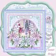 Winter Woodland Pals Christmas 8x8 Decoupage Mini Kit