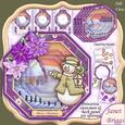 A Snowmans View Christmas Octatunnel Kit