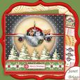 Santas Jet Plane 7.5 Christmas Decoupage Mini Kit