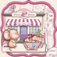 Nursery Mice Mother's Day, Baby, Shape Card Mini Kit