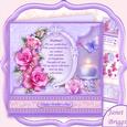 Mother Verse & Pink Roses Birthday or Mother's Day Mini Kit