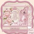 Mother Verse Dusky Pink Roses Birthday Mother's Day Mini Kit