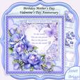 You Are the World Purple Roses Verse 8x8 Mini Kit