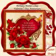 You Are the World Red Roses Verse 8x8 Mini Kit