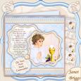 First Holy Communion Boy & Verse 8x8 Mini Kit