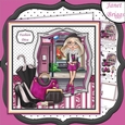 Fashion Diva 8x8 Decoupage Mini Kit