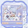 CHURCH VISIT & FROSTED FLORALS 8x8 Christmas Mini Kit