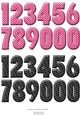 Age Numbers for Create Any Name Fashion Accessories Kit on cup424185_68