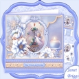 FROSTED FLORALS CANDLELIGHT 8x8 Christmas Mini Kit