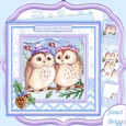 HAVE A HOOT THIS CHRISTMAS 8x8 Decoupage & Insert Mini Kit