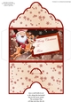 Christmas Money Wallet Gift Voucher Envelope Santas Christmas Flight