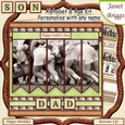 RUGBY 7.5 Alphabet and Age Quick Card Kit Create Any Name