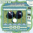 LAWN BOWLS 7.5 Alphabet and Age Quick Card Kit Create Any Name