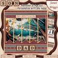 FISHING REELY GREAT DAY 7.5 Alphabet and Age Quick Card Kit Create Any Name
