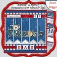 SHIP 7.5 Alphabet and Age Quick Card Kit Create Any Name