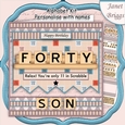 40 IN SCRABBLE 7.5 Alphabet Quick Card Kit Create Any Name