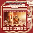 CHRISTMAS CANDLES & BAUBLES 7.5 Quick Card Kit Create Any Name Alphabet in 2 sizes