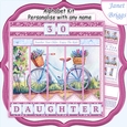 LADIES BICYCLE ENJOY THE RIDE 7.5 Alphabet and Age Quick Card Kit Create Any Name