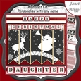 ANGEL & DEER Christmas 7.5 Quick Card Kit Create Any Name Alphabet in 2 sizes