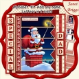 SANTA SELFIE Christmas 7.5 Quick Card Kit Create Any Name Alphabet in 2 sizes