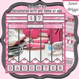 LADIES AT THE GYM 7.5 Alphabet and Age Quick Card Kit Create Any Name
