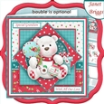 BABY BEARS 1st CHRISTMAS To or From Baby 7.5 Decoupage & Insert Mini Kit