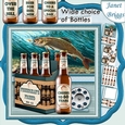 BEER 6 PACK FISHERMANS FRIEND 7.5 Decoupage & Insert Mini Kit