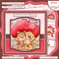 TOGETHER BEARS 7.5 Decoupage & Insert Mini Kit Various Occasions