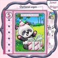 PANDA & SURPRISE GIFT 7.5 Decoupage Ages & Insert Mini Kit