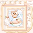 WHOO HOO ITS A BOY or GIRL New Baby 7.5 Decoupage & Insert Mini Kit