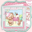 TEDS CUPCAKE PARTY 7.5 Decoupage & Insert Mini Kit
