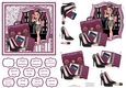 I Mean Business Birthday Leaving New Job 5x5 Decoupage Sheet