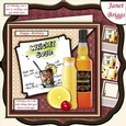 COCKTAILS WHISKEY GETS BETTER WITH AGE 7.5 Humorous Decoupage Mini Kit