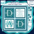 DAD DEFINITION SQUARES 7.5 Humorous Birthday or Fathers Day Quick Layer Card