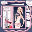 DRINK SENSIBLY DONT SPILL ANY Humorous 7.5 Decoupage & Insert Mini Kit