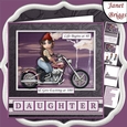 BIKER GIRL LIFE BEGINS AT Humorous 7.5 Decoupage & Insert Kit
